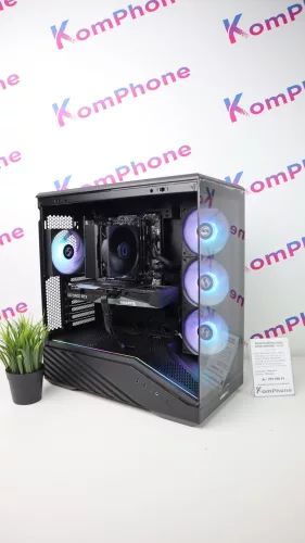 Gamer számítógép ASUS B550M R7 5700 16GB DDR4 500GB SSD RTX 3060Ti 8GB Lian Li Vector V100 Adata 650W - használt