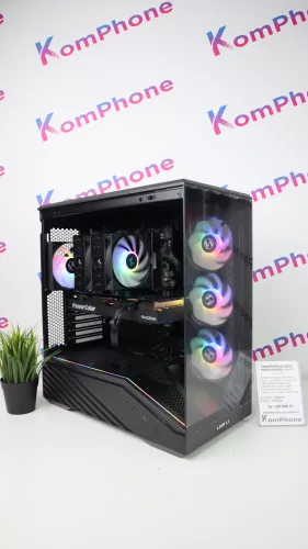 Gamer számítógép GIGABYTE B760M i5 14600KF 32GB DDR4 512GB SSD RX 6800 16GB Lian Li Vector V100R ADATA 750W - használt