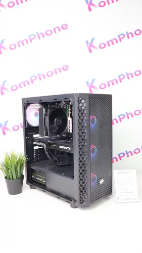 Gamer számítógép ASUS B550M R7 5700 16GB DDR4 512GB SSD RTX 5060Ti 16GB SilentiumPC Signum SG1 TG FSP 700W - használt