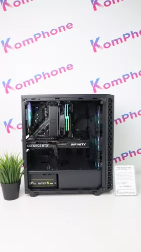 Gamer számítógép ASUS B550M R7 5700 16GB DDR4 512GB SSD RTX 5060Ti 16GB SilentiumPC Signum SG1 TG FSP 700W - használt