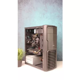   Gamer számítógép ASRock A520M R5 4500 16GB DDR4 256GB SSD 1TB HDD GTX 1060 3GB Zalman T4 Chieftec 450W - használt