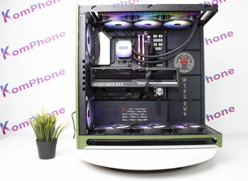AZONNAL KÉSZLETRŐL! Épített AMD Ryzen 7 9800X3D 64GB 6000MHz RAM 1TB Gen5 SSD ASUS ROG Astral RTX 5090 32GB HAVN HS 420 DOOM be quiet! 1200W