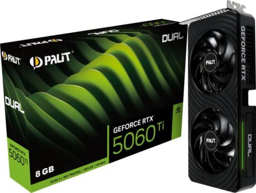 PALIT DUAL RTX 5060 Ti 8GB GDDR7 videokártya