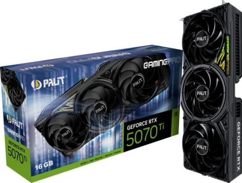 PALIT GAMINGPRO OC RTX 5070 Ti 16GB GDDR7 videokártya