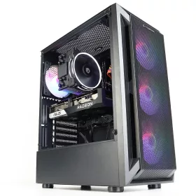   ÁRGARANCIA! Épített KomPhone i5 12400F 16/32/64GB RAM RTX 5060 8GB GAMER PC