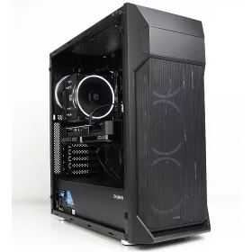   ÁRGARANCIA! Épített KomPhone i5 14400F 16/32/64GB RAM RX 9060 XT 16GB GAMER PC