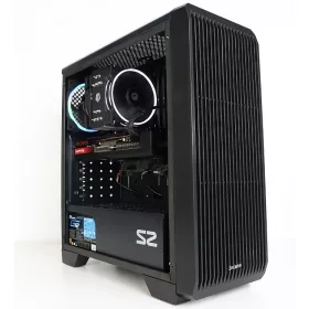    ÁRGARANCIA! Épített KomPhone i5 10400F 16/32/64GB RAM RX 7600 8GB GAMER PC